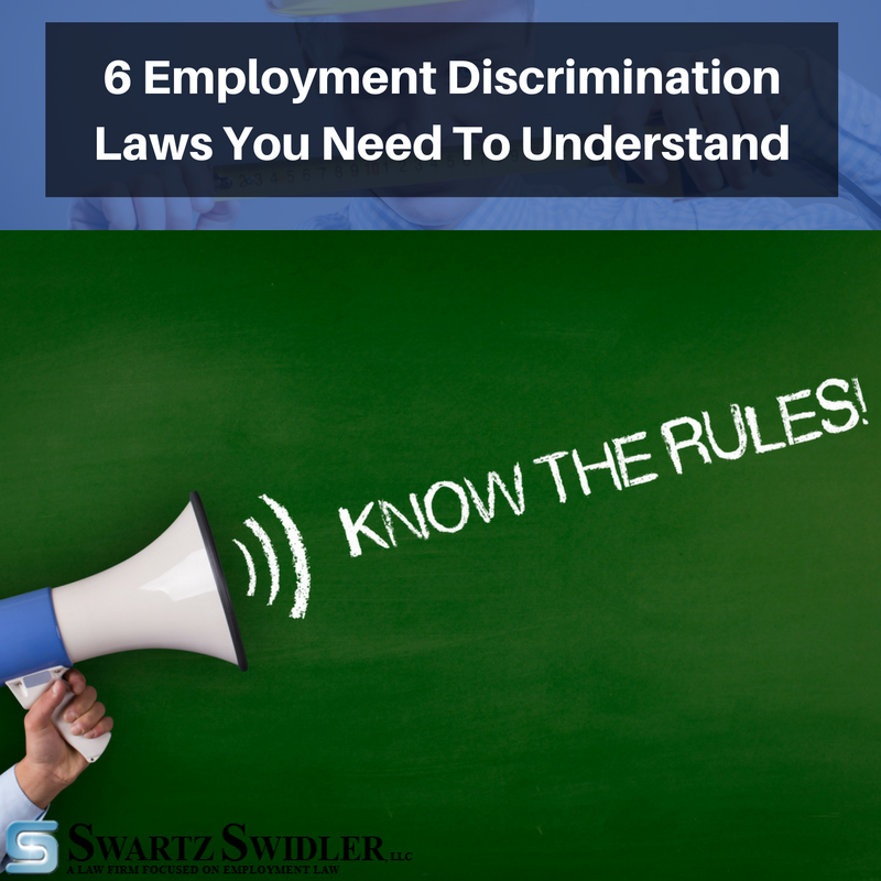 6 Employment Discrimination Laws You Need To Understand 6911