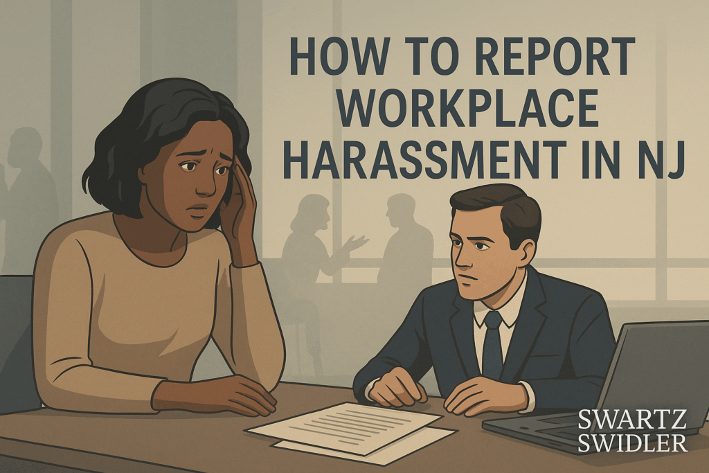 How to Report Workplace Harassment in NJ (With Legal Resources