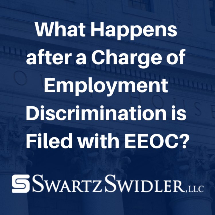 What Happens after a Charge of Employment Discrimination is Filed with EEOC