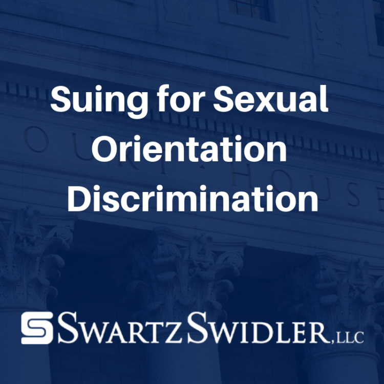 Suing for Sexual Orientation Discrimination