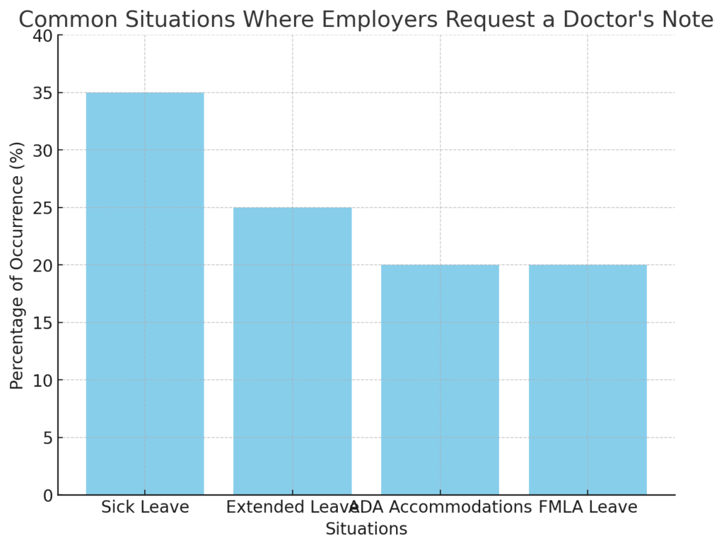 Common Scenarios Where Employers Might Request a Doctor’s Note