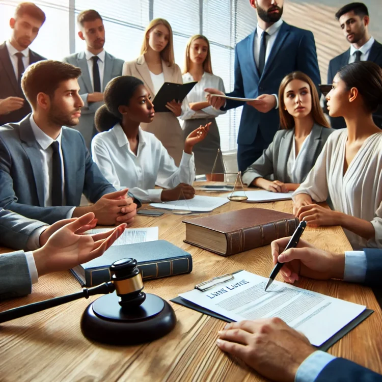 What Is a Racial Discrimination Lawsuit and When Should You File One? Racial discrimination lawsuit concept showing workplace with diverse employees and legal documents symbolizing racial discrimination and legal action.