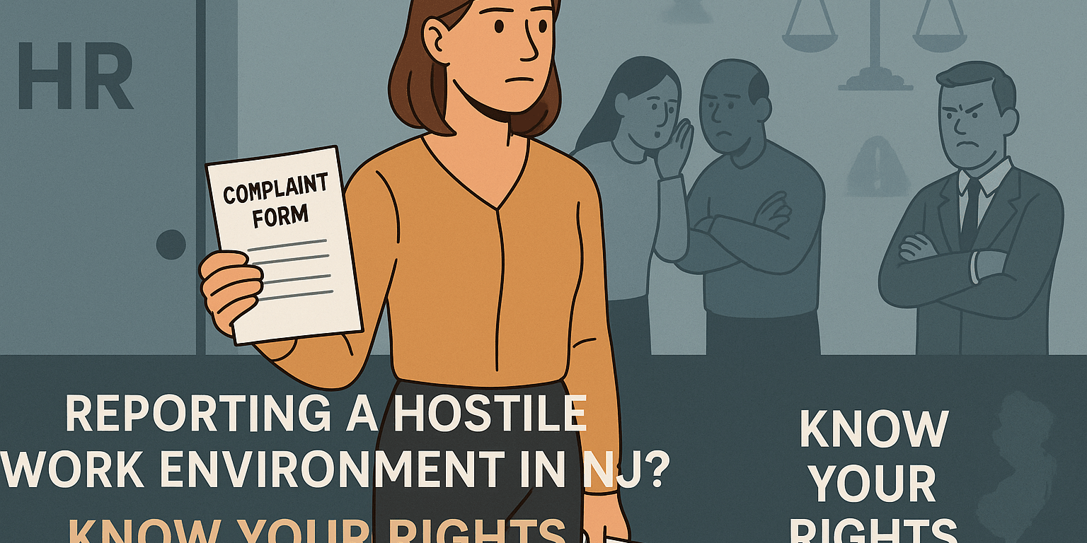 Can You Be Fired for Reporting a Hostile Work Environment in New Jersey?2