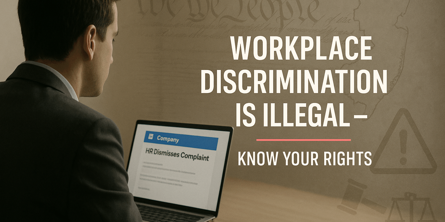 How to File a Workplace Discrimination Claim in New Jersey