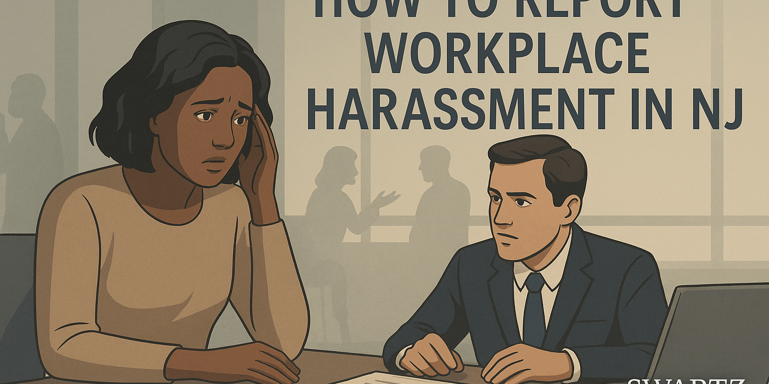 How to Report Workplace Harassment in NJ (With Legal Resources) How to Report Workplace Harassment in NJ (With Legal Resources)