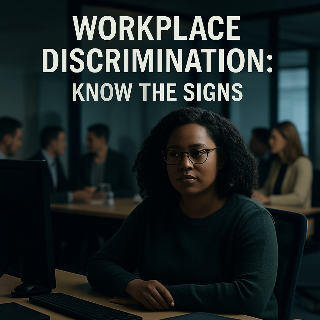 5 Signs You May Be Experiencing Workplace Discrimination 5 Signs You May Be Experiencing Workplace Discrimination