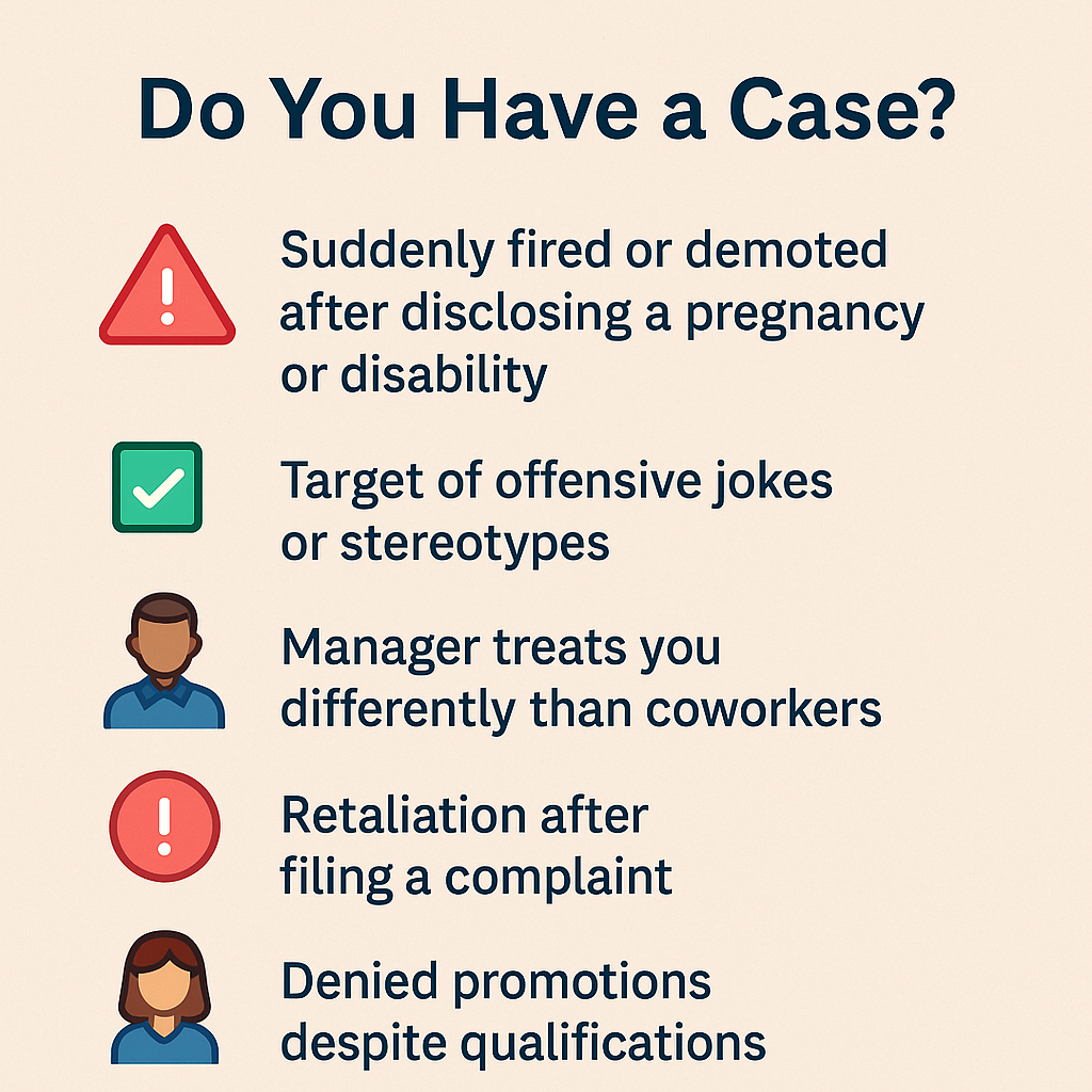 Checklist Graphic: “Do You Have a Case?”