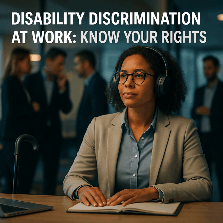 Disability Discrimination- Your Rights Under the ADA in NJ Disability Discrimination: Your Rights Under the ADA in NJ