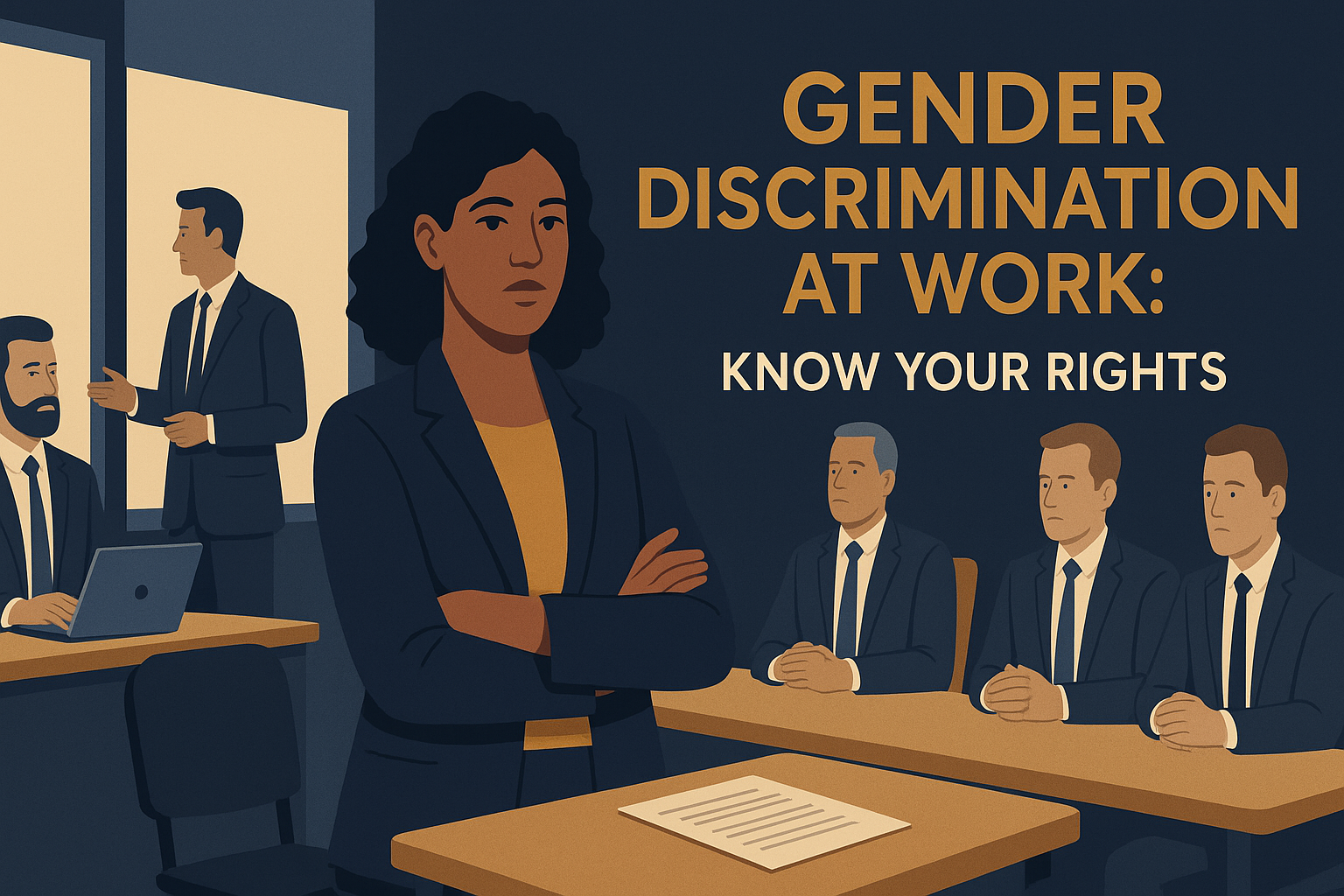 Gender Discrimination at Work- What Are Your Options? Gender Discrimination at Work: What Are Your Options?