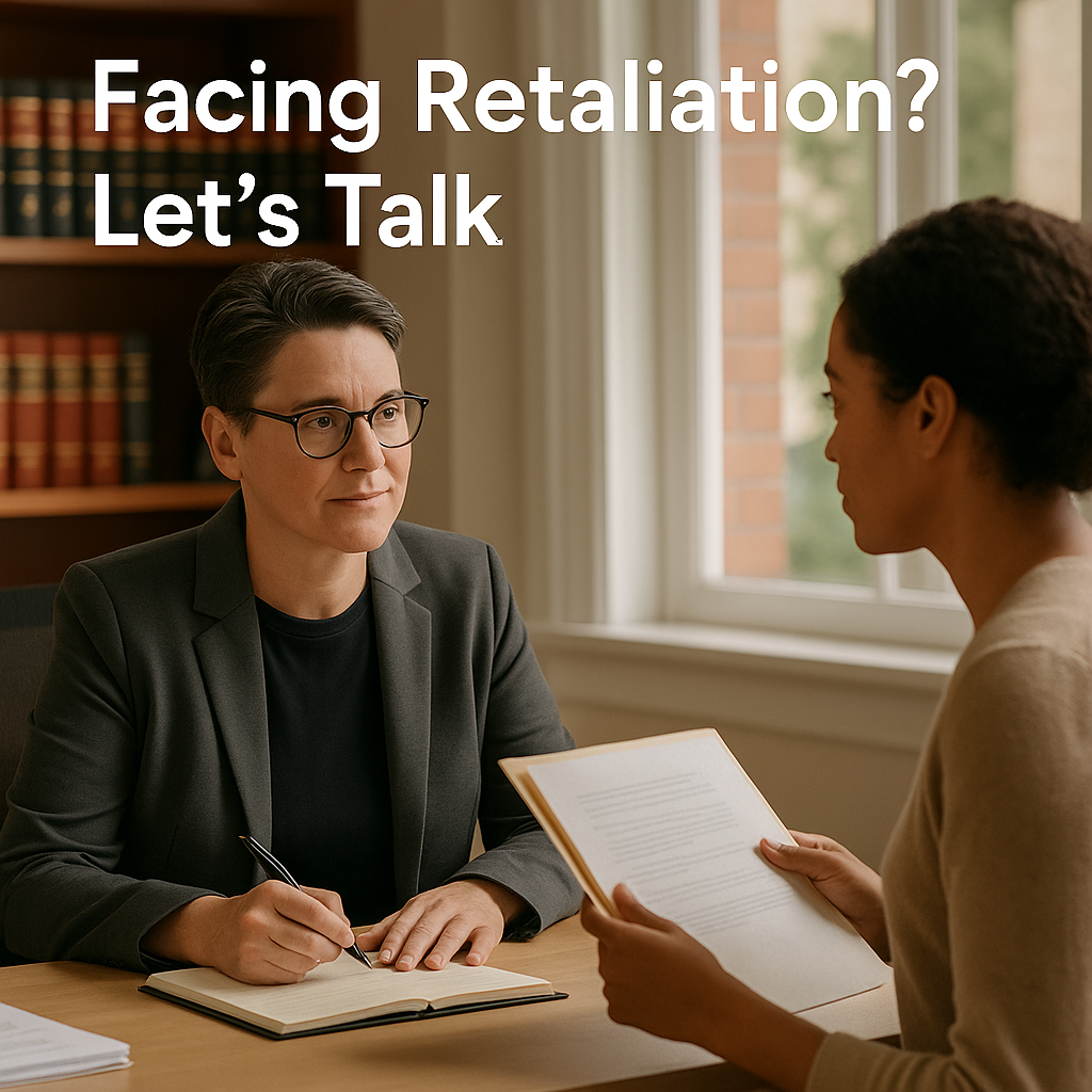 Get a Free Consultation- Speak to a Retaliation Attorney Today Get a Free Consultation: Speak to a Retaliation Attorney Today