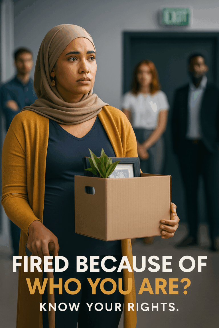 Discrimination Your Rights Fired Because of Discrimination? Know Your Rights