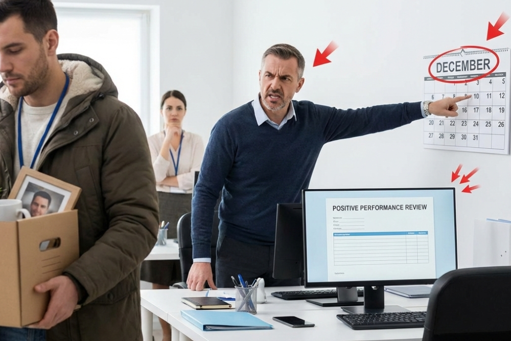 Signs of Wrongful Termination During Holidays