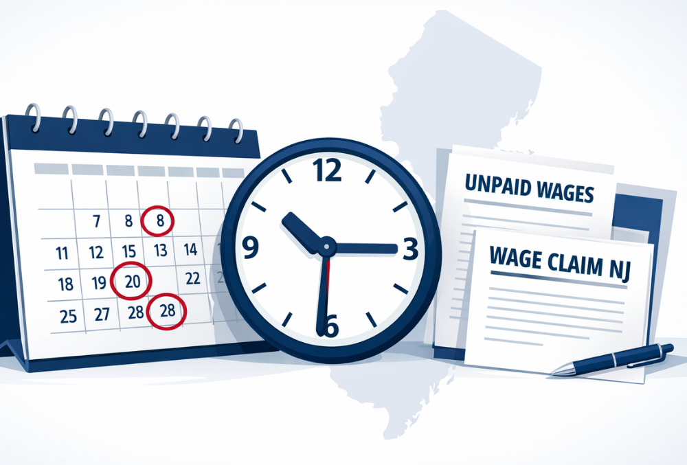 How Long Do You Have to File a Wage Claim in NJ?